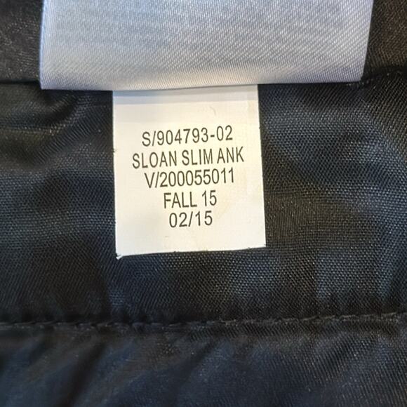 Banana Republic Women's Slim Straight Ankle Trouser Pant Black Size 12 Short - Picture 8 of 8